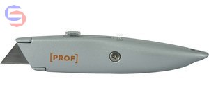 PROF Nóż z ostrzem trapezowym wysuwanym 0,21x0,07x0,037m 0,112kg