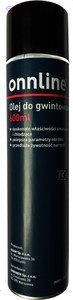ONNLINE Olej do gwintowania spray 600ml 0,55kg