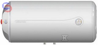 ATLANTIC OPRO+H 100L Elektryczny Ogrzewacz Wody Poziomy 23.8kg