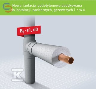 ARMACELL TUBOLIT DG PLUS TL-64/9-DGPLUS Otulina 9mm polietylen