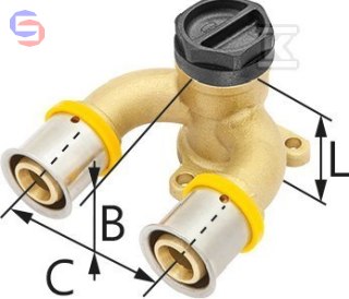 PODEJŚCIE POD BATERIĘ PRESS "U" 16X1 KAN-therm