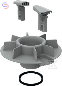 Geberit Pluvia Przelew Awaryjny 90 mm do Wpustu Dachowego