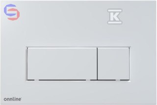 ONNLINE ONNLINE Przycisk spłukujący biały 42x175x257mm