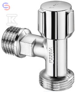 SCHELL COMFORT Zawór przyłączeniowy regulacyjny 1/2"x3/4" chrom