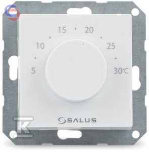 SALUS EXPERT HTR BTR230-9010 Regulator dobowy 230V podtynkowy biały