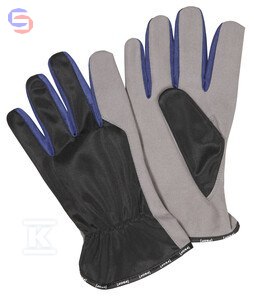 PROF Rękawice robocze poliester zamsz roz.9