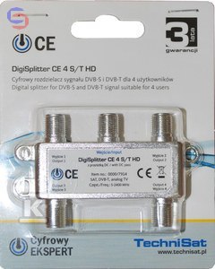 ROZDZIELACZ DIGISPLITTER CE 4 HD TECHNISAT
