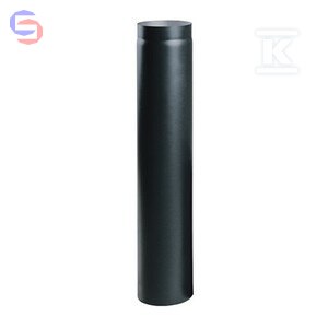 KRZYS-POL CZARNE Rura prosta czarna L-1000 DN 130 stal 3kg