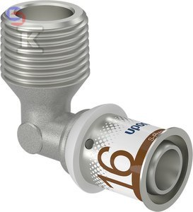 Uponor S-Press PLUS Kolano GZ 16-R1/2"MT MLC