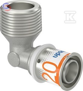 Uponor S-Press PLUS Kolano GZ 20-R3/4"MT MLC