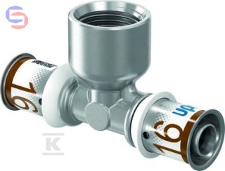 Uponor S-Press PLUS Trójnik GW 16-Rp1/2"FT-16 MLC