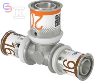 Uponor S-Press PLUS Trójnik Redukcyjny 16-20-16 MLC