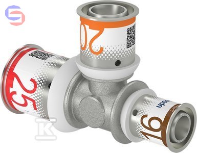 Uponor S-Press PLUS Trójnik Redukcyjny 25-20-16 MLC
