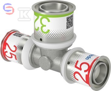 Uponor S-Press PLUS Trójnik Redukcyjny 25-32-25 MLC