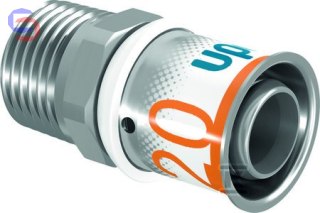 Uponor S-Press PLUS Złączka GZ 20-R3/4"MT MLC