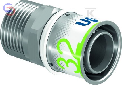 Uponor S-Press PLUS Złączka GZ 32-R1"MT MLC