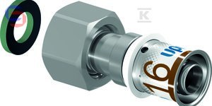 Uponor S-Press PLUS Złączka Ruchoma Nakrętka 16-G3/4" MLC
