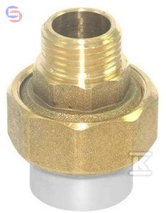 ONNLINE Śrubunek GZ 32/1" Chrom 0,144kg PPR