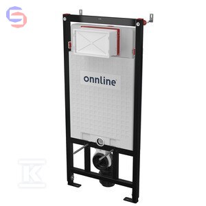 ONNLINE Stelaż podtynkowy WC 112x51x7.5cm 13.84kg