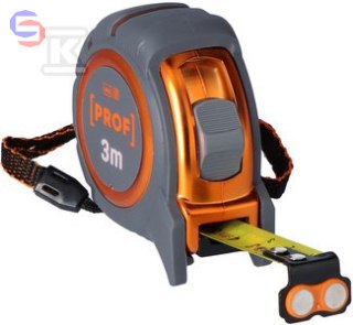 PROF Taśma miernicza zwijana 3m x 16mm z magnesem