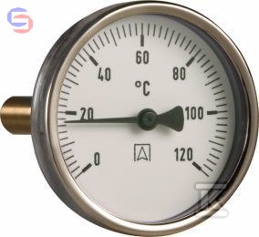 AFRISO BITH100 Termometr bimetaliczny 0-60°C fi100mm G1/2''