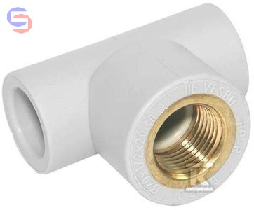 ONNLINE TRÓJNIK PP z GW mosiężnym 25/12 mm 0,068kg