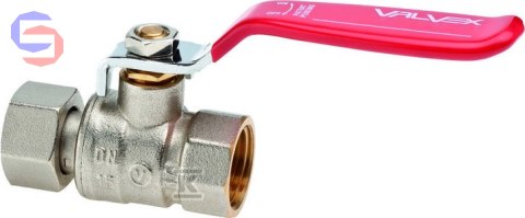 VALVEX SPIN Zawór kulowy mosiężny 1/2"x1/2" PN25 dźwignia stalowa