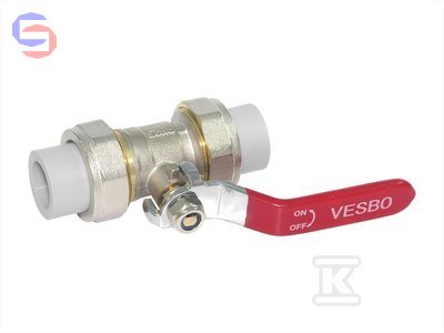 ONNLINE Zawór kulowy 20mm MOS-PP System Onnline PPR