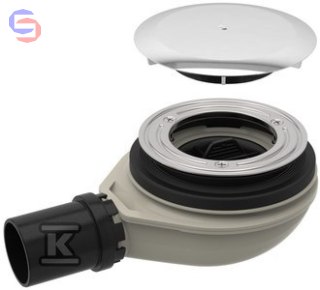 Geberit Zestaw odpływowy do brodzików D90 chrom błyszczący 0,508kg