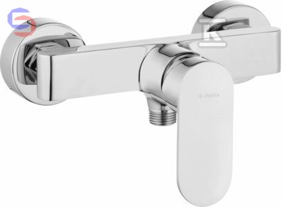 DEANTE ALPINIA Bateria prysznicowa chrom 1.22kg 110x170x220mm