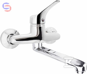 DEANTE JOKO Bateria Umywalkowa Ścienna Chrom 0,09x0,15x0,24m