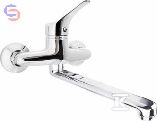 DEANTE JOKO Bateria zlewozmywakowa ścienna chrom 0.24x0.15x0.09m