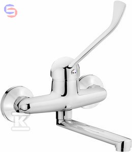 DEANTE JOKO CLINIC Bateria umywalkowa ścienna chrom 0,2x0,17x0,13m