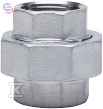 GEBO G316 Dwuzłączka gwintowana stal nierdzewna 1 1/4"