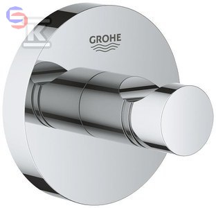 GROHE ESSENTIALS Haczyk na płaszcz kąpielowy 90x70x80mm stal