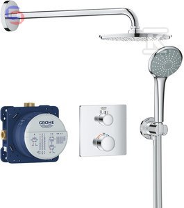 GROHE GROHTHERM Zestaw prysznicowy podtynkowy Rainshower Cosmopolitan 210