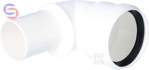 ONNLINE Kolano PP Redukcyjne 87° DN60/80 Uszczelka EPDM
