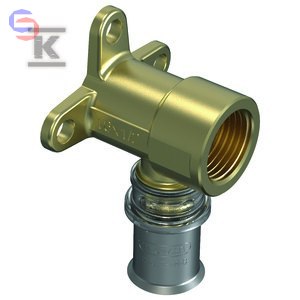 Wavin Tigris Kolano 90° Ścienne GW M5 fi 20x3/4