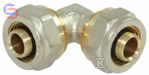 ONNLINE Kolano 90° skręcane 20mm Kształtka zaciskowa