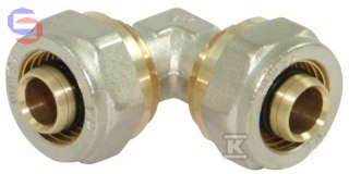 ONNLINE Kolano 90° skręcane 25mm Kształtka zaciskowa