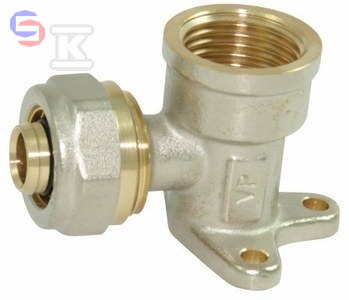 ONNLINE Kolano mocujące GW 16mm x 1/2" Kształtka zaciskowa
