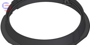 KZO NIEMALOWANY Korpus żeliwny włazu DO 600 H115 D400 0.66x0.66m 24.6kg