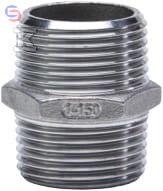 GEBO G316 Nypel gwintowany stal nierdzewna 3/4"