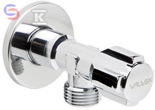 VALVEX PROFF Zawór kątowy grzybkowy 1/2"x3/8" stal 0,11kg