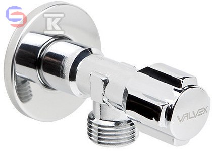 VALVEX PROFF Zawór kątowy grzybkowy 1/2"x3/8" stal 0,11kg