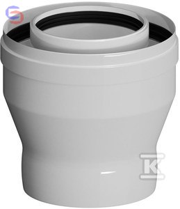 ONNLINE REDUKCJA PP-AL DN60/100xDN80/125 uszczelka EPDM