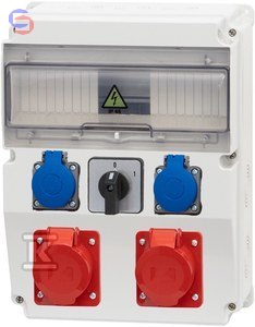 ONNLINE POWER Rozdzielnica CAJA 12M 16/32/5 2x230V