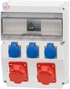 ONNLINE POWER Rozdzielnica CAJA 12M 16/32A 3x230V 1.91kg