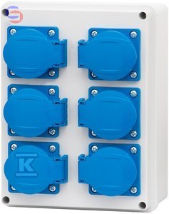 ONNLINE POWER Rozdzielnica R-190 6x250V 0.64kg