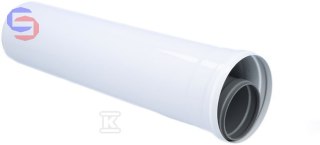 ONNLINE Rura kominowa koncentryczna PP-AL DN80/125 L500mm uszczelka EPDM